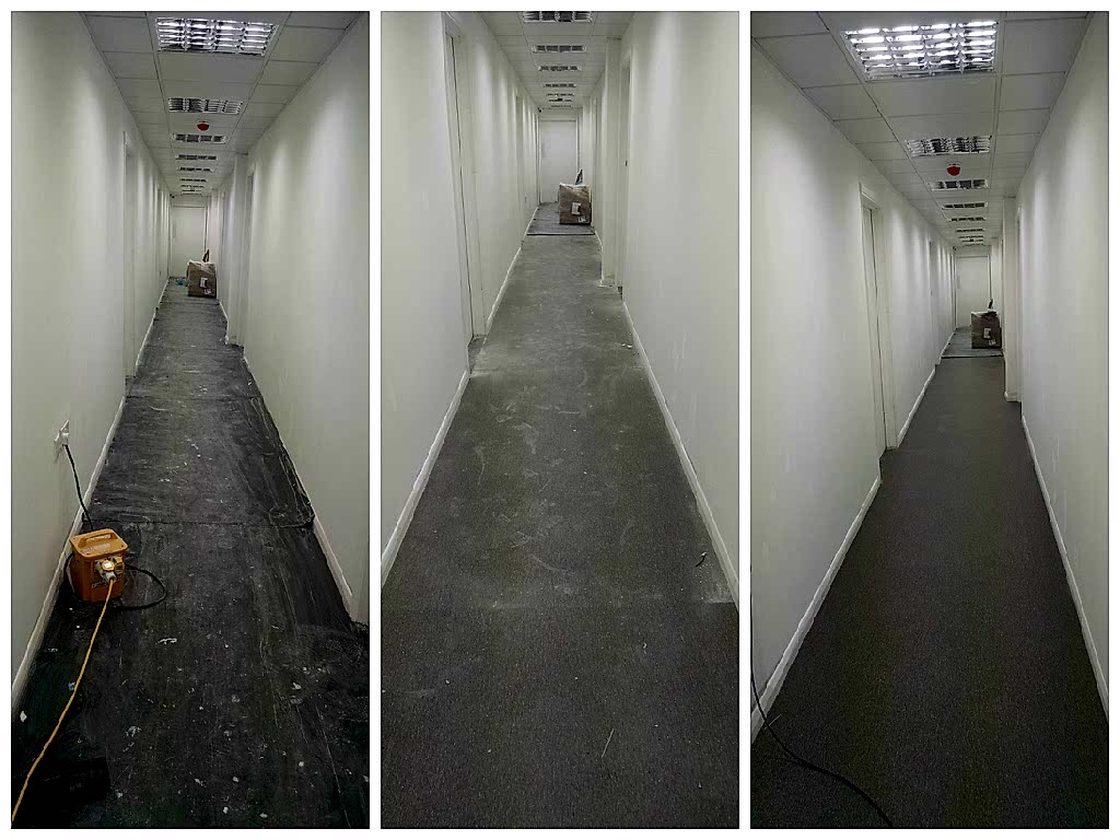Starlet Cleaning: After Builders Cleaning Result, Before and Afte
